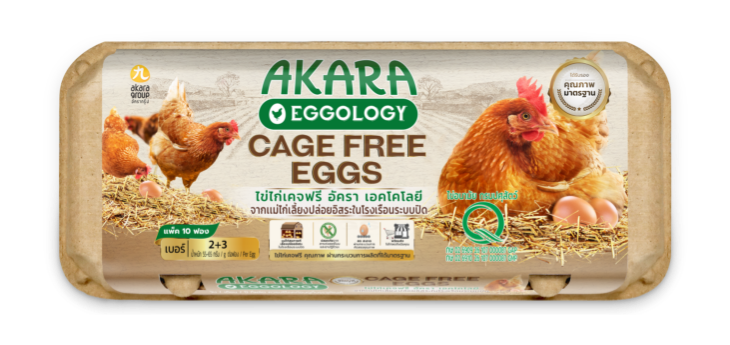ไข่ไก่เคจฟรี CAGE FREE AKARA EGGOLOGY