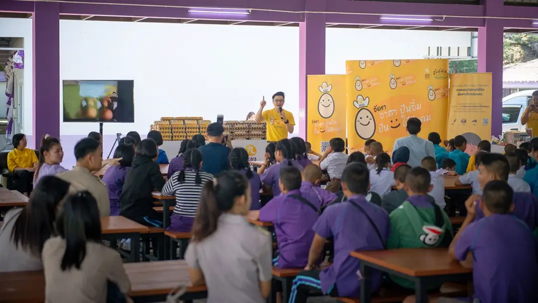 ‘อัครา กรุ๊ป’ ส่งมอบไข่ไก่กว่า 100,000 ฟอง ร่วมส่งเสริมภาวะโภชนาการที่ดีอย่างยั่งยืน